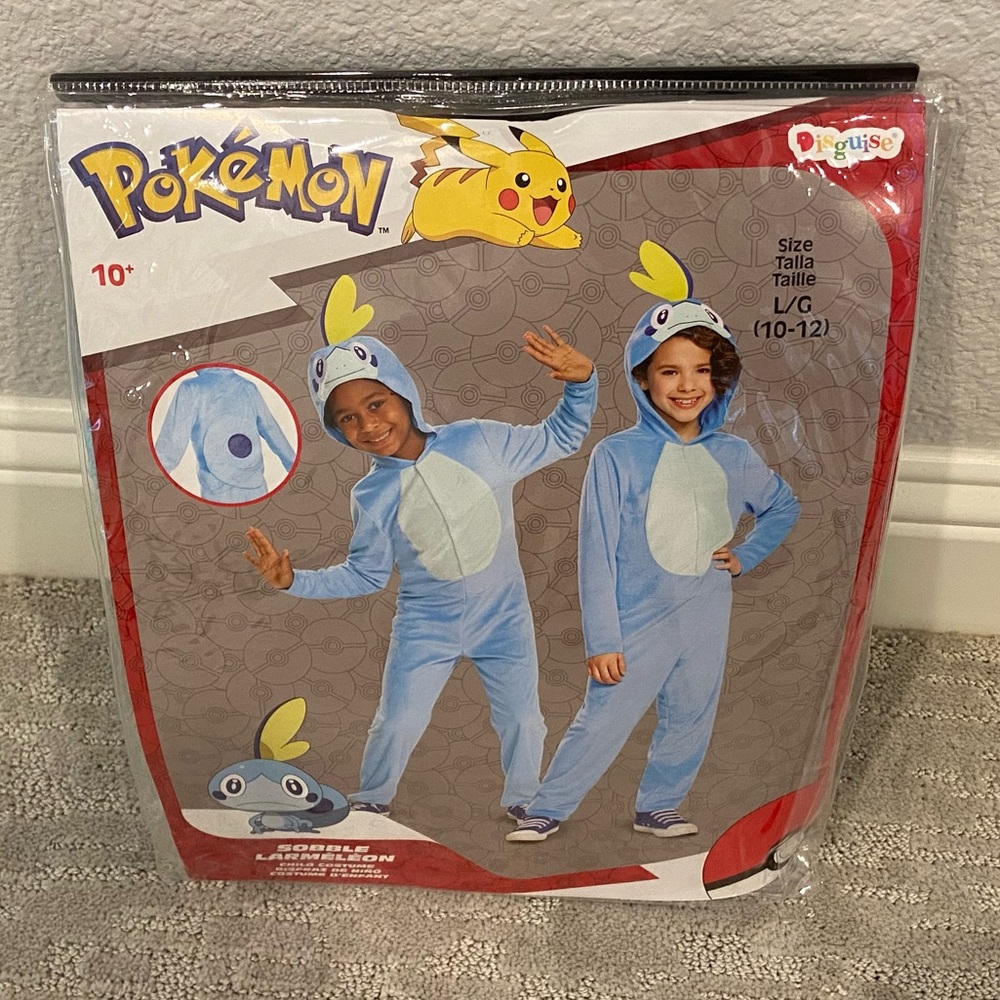 Sobble Pokémon costume